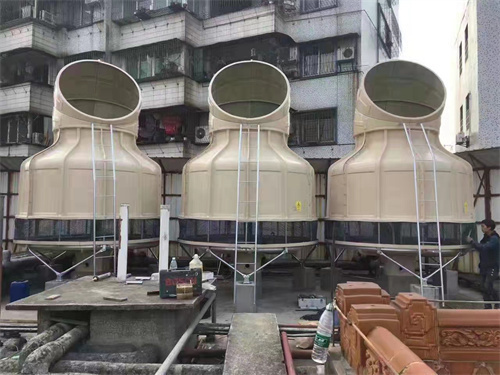 冷卻塔播水盤安裝辦法示意圖(冷卻塔接水盤漏水)